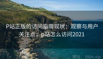 P站正版的访问指南现状：观察与用户关注点，p站怎么访问2021