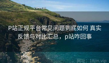 P站正规平台常见问题到底如何 真实反馈与对比汇总，p站咋回事