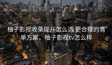 柚子影视收录提升怎么选 更合理的清单方案，柚子影视tv怎么样