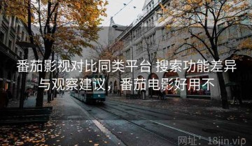 番茄影视对比同类平台 搜索功能差异与观察建议，番茄电影好用不