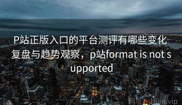 P站正版入口的平台测评有哪些变化 复盘与趋势观察，p站format is not supported