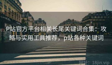 P站官方平台相关长尾关键词合集：攻略与实用工具推荐，p站各种关键词