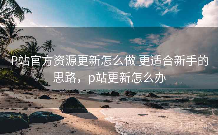 P站官方资源更新怎么做 更适合新手的思路，p站更新怎么办