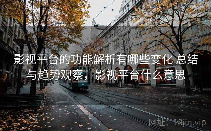 影视平台的功能解析有哪些变化 总结与趋势观察，影视平台什么意思