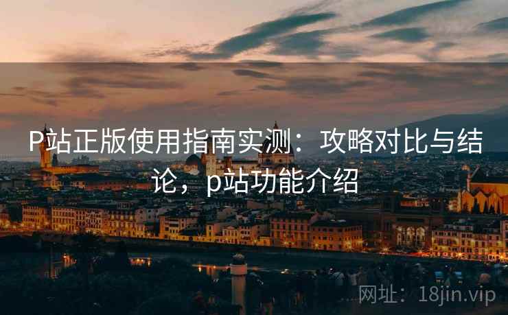 P站正版使用指南实测：攻略对比与结论，p站功能介绍