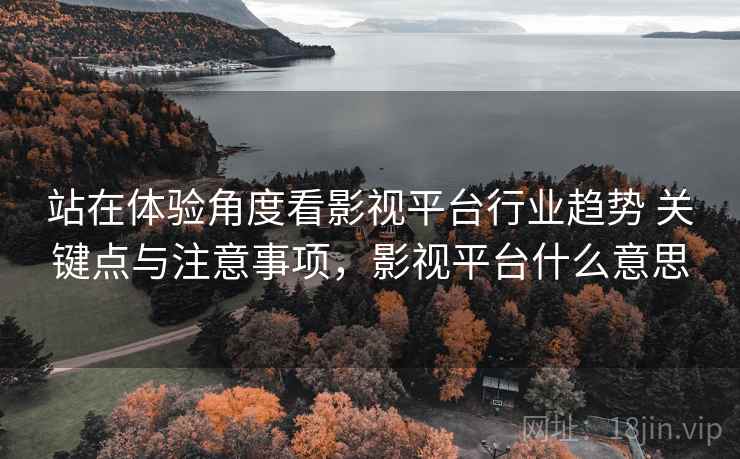 站在体验角度看影视平台行业趋势 关键点与注意事项，影视平台什么意思